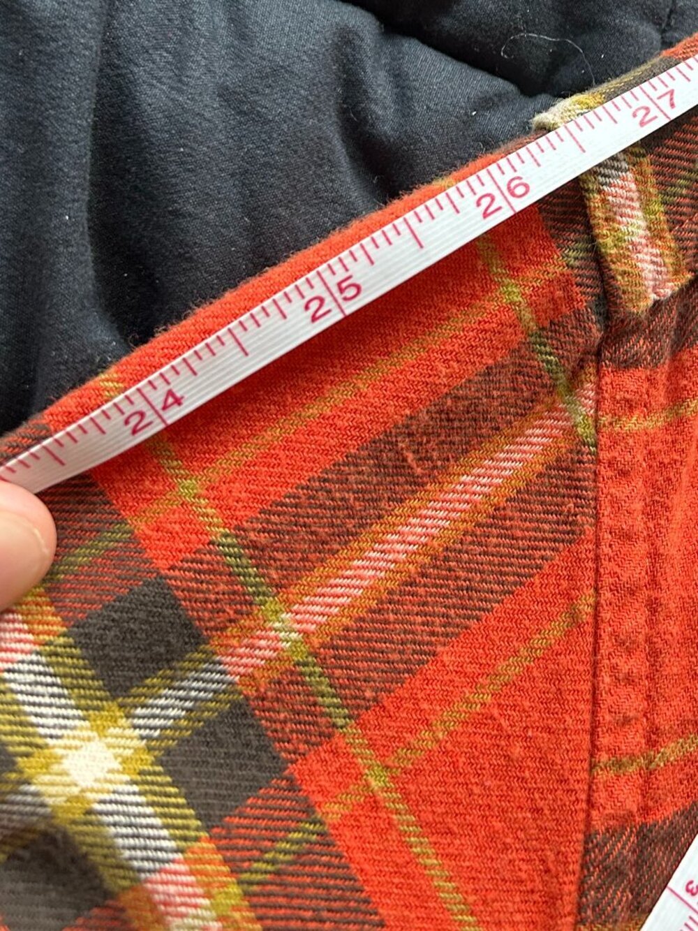 Patagonia Shirt Mens Large Organic Cotton Red Plaid Flannel Button Up - Picture 6 of 8